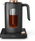 Epeios Electric Tea Kettle with Infuser,1℉ Temperature Control,1L,Dark Gray