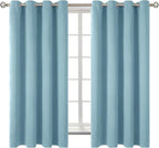 BGment Room Darkening Curtains 63 Inches Long by BGment