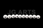 JGARTS 20 Knobs Cream White Hand Painted Ceramic Knobs Cabinet Drawer Pull