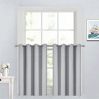 Yakamok 36 Inch Blackout Curtains Panels by Yakamok
