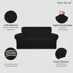 Easy-Going Stretch Loveseat Slipcover 1-Piece Sofa Cover Furniture Protector - Image 3