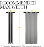 NICETOWN Thermal Insulated Grommet Blackout Curtains, Kids Window Drape Panel - Image 7