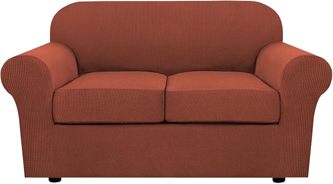 H.VERSAILTEX 3 Piece Stretch Sofa Covers by HVERSAILTEX