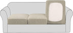 H.VERSAILTEX Super Stretch Couch Cushion Covers Sofa Cushion Slipcovers by HVERSAILTEX