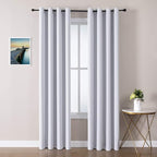 ChrisDowa Room Darkening Curtains 80 Inches Long 2 Panels Set by ChrisDowa
