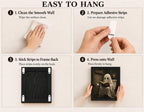 Halloween Bathroom Wall Art, Ghost Reading Picture, Funny Spooky Decor