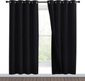 NICETOWN 100% Blackout Window Curtain Panels, Full Light Blocking Drapes by NICETOWN