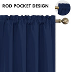 DWCN Blackout Curtains 72 Inch Length - Image 3