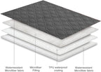 Ameritex Waterproof Blanket Reversible Dog Bed Cover Pet Blanket - Image 3