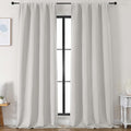Simplebrand Ava Natural Blackout Curtains by Simplebrand