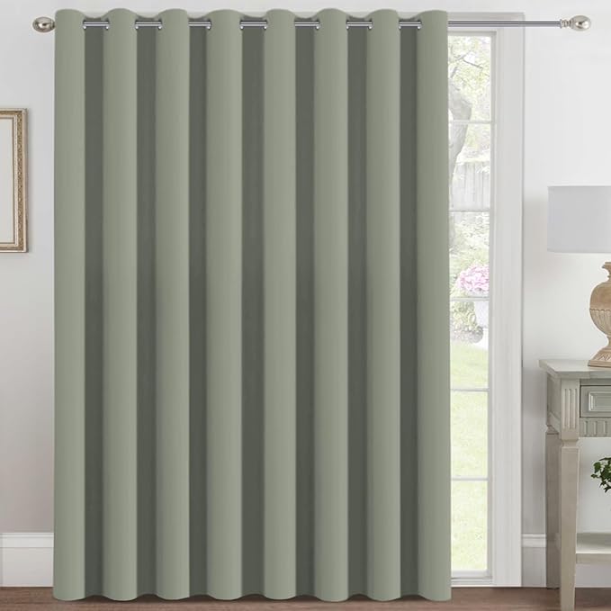 H.VERSAILTEX Blackout Patio Curtains 100 x 96 Inches by HVERSAILTEX