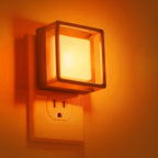 DORESshop Orange Night Light [2 Pack],Night Lights Plug Into Wall Halloween