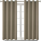 BGment Room Darkening Curtains 45 Inches Long by BGment