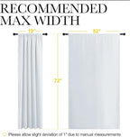 NICETOWN Bedroom Window Curtain Panels - Image 7