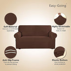 Easy-Going Stretch Sofa Slipcover 1-Piece Sofa Cover Furniture Protector Couch - Image 3