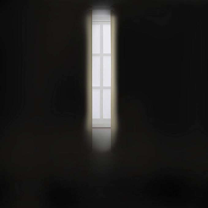 LEMOMO Beige Thermal Blackout Curtains/38 x 54 Inch/Set of 2 Panels Room - Image 3