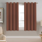 H.VERSAILTEX Blackout Curtain for Bedroom Small Window Kitchen Blackout by HVERSAILTEX