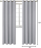 BGment Room Darkening Curtains 120 Inches Long - Image 8