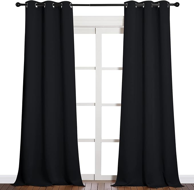 NICETOWN Black Out Curtain Panels by NICETOWN