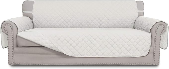 Easy-Going 4 Seater Sofa Slipcover Reversible Sofa Cover Water Resistant Couch by Easy-Going