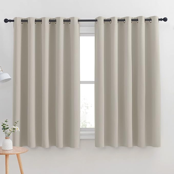 NICETOWN Thermal Insulated Narural Blackout Curtains by NICETOWN
