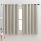 NICETOWN Thermal Insulated Narural Blackout Curtains by NICETOWN