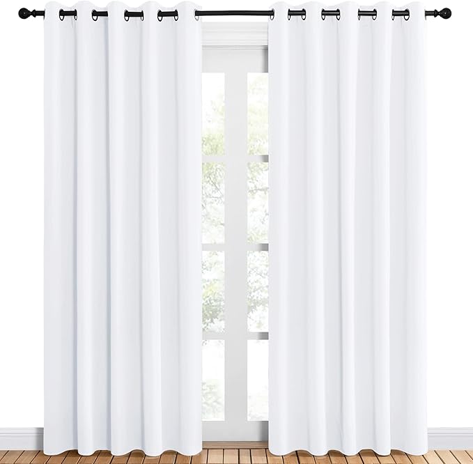 NICETOWN 50% Light Blocking Curtain Panels - Image 2