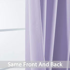 Yakamok Room Darkening Grommet Window Drapes Thermal Insulated Light Blocking - Image 6