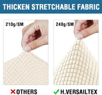 H.VERSAILTEX 3 Piece Stretch Sofa Covers - Image 3