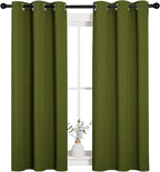 NICETOWN Window Curtain Panels, Christmas Window Decoration Thermal Insulated - Image 4