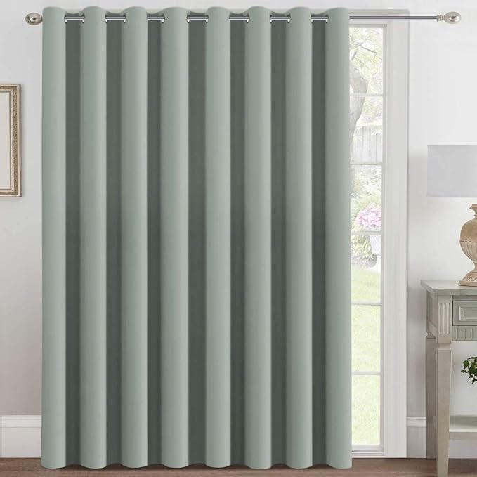 H.VERSAILTEX Blackout Patio Curtains 100 x 96 Inches by HVERSAILTEX