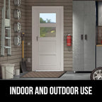 GORILLA GRIP 100% Waterproof All-Season WeatherMAX Doormat, US Designed Natural - Image 10