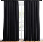 NICETOWN Black Blackout Curtain Blinds - Image 2
