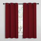NICETOWN Holiday Christmas Decor Thermal Insulated Solid Grommet Blackout - Image 2