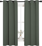 NICETOWN Thermal Insulated Curtains Blackout Draperies, Window Treatment Solid - Image 2