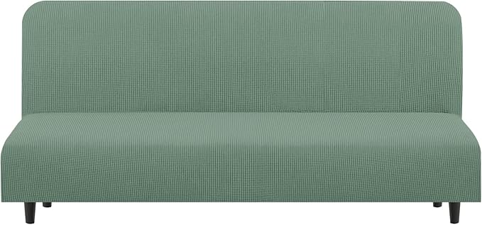 U-NICE HOME Stretch Futon Cover Armless Bed Slipcover by U-NICEHOME