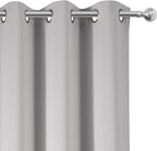LEMOMO Blackout Curtains 38 x 84 inch/Light Grey Curtains Set of 2 - Image 7
