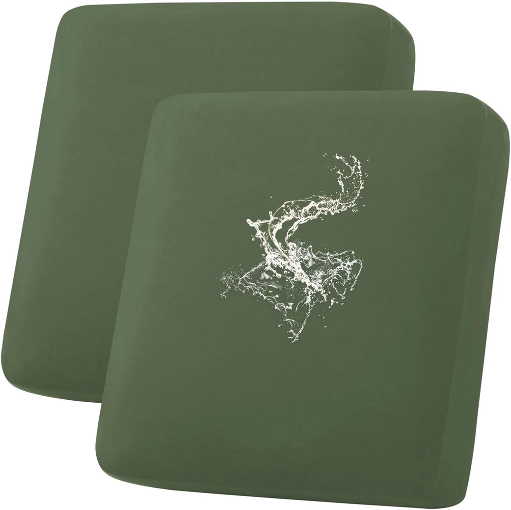Waterproof Couch Cushion Covers, Stretch Sofa Seat Slipcovers