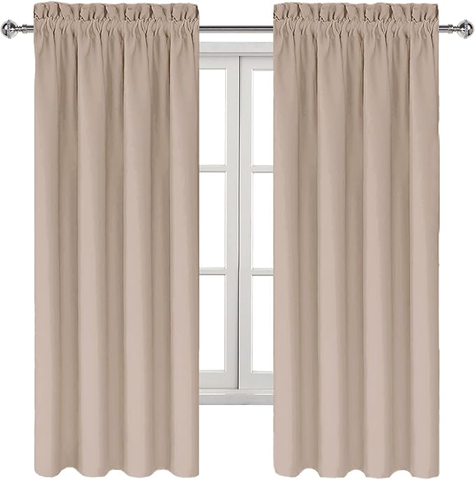 DWCN Blackout Curtains for Living Room Thermal Insulated, Energy Saving & Noise - Image 9