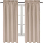 DWCN Blackout Curtains for Living Room Thermal Insulated, Energy Saving & Noise - Image 9