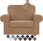 WEERRW Velvet Stretch Chair Sofa Slipcover by WEERRW