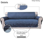 Easy-Going 4 Seater Sofa Slipcover Reversible Sofa Cover Water Resistant Couch - Image 3