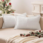 MIULEE Decorative Lumbar Throw Pillow Covers by MIULEE