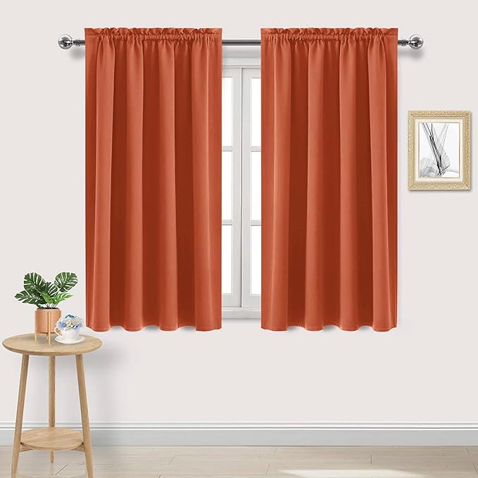 DWCN Blackout Curtains Thermal Insulated, Energy Saving & Noise Reducing by DWCN