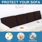 Smiry Printed Couch Cushion Covers, Stretch Soft Couch Covers - Image 7