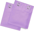LEMOMO Blackout Curtains 52 x 120 Inch Long Lavender Curtains Set of 2 Panels - Image 9