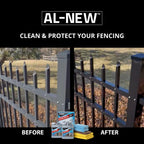 AL-NEW 2 Step Clean & Protect Kit | Clean, Restore, & Protect Your Outdoor Patio Furniture, Garage Doors, Exterior Lights, Window Frames, and More (16 Ounce Kit)