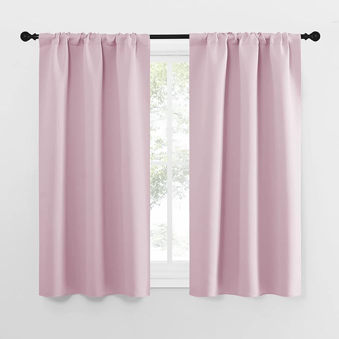 NICETOWN Kitchen Curtains, Privacy & Light Block Out Window Curtains & Drapes by NICETOWN