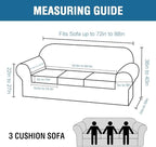 H.VERSAILTEX 4 Piece Stretch Couch Covers - Image 2