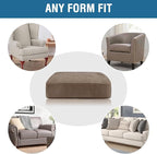 H.VERSAILTEX Velvet Stretch Couch Cushion Cover Plush Cushion Slipcover - Image 7
